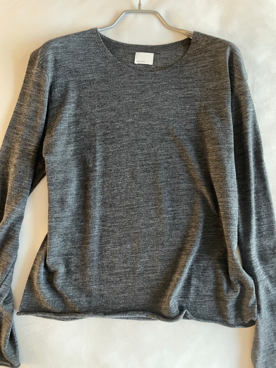 mono prive Wool 100% Long Sleeve 상품이미지1
