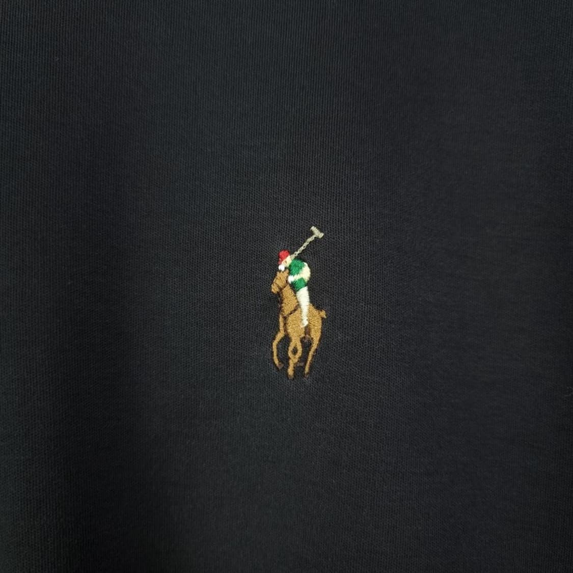 [폴로 랄프로렌] 포니 로고 자수 카라티 블랙 M20243 상품이미지6