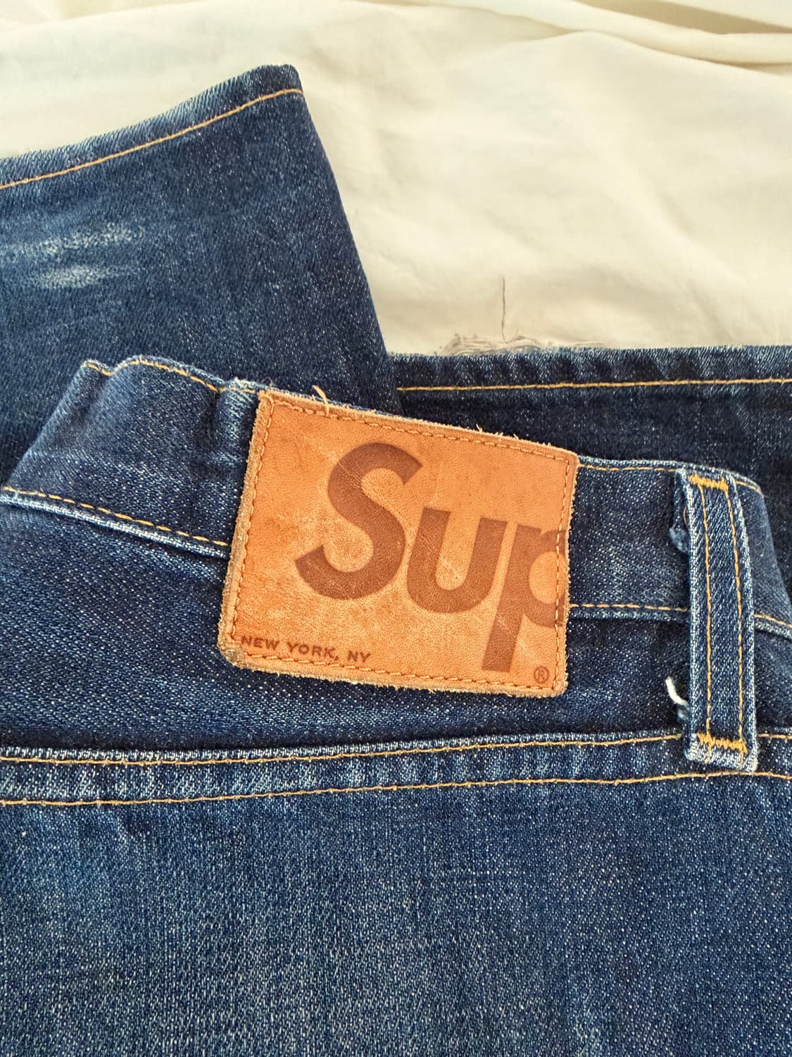 34] SURPEME 슈프림 데님 팬츠  상품이미지2