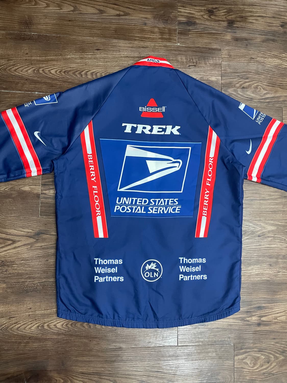 나이키 USPS 스바루 사이클 져지 바람막이 자켓 상품이미지9