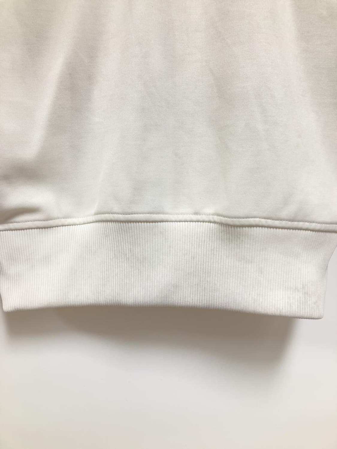 아디다스 흰파 후드 져지 집업 화이트 블루 트랙탑 자켓 상품이미지5