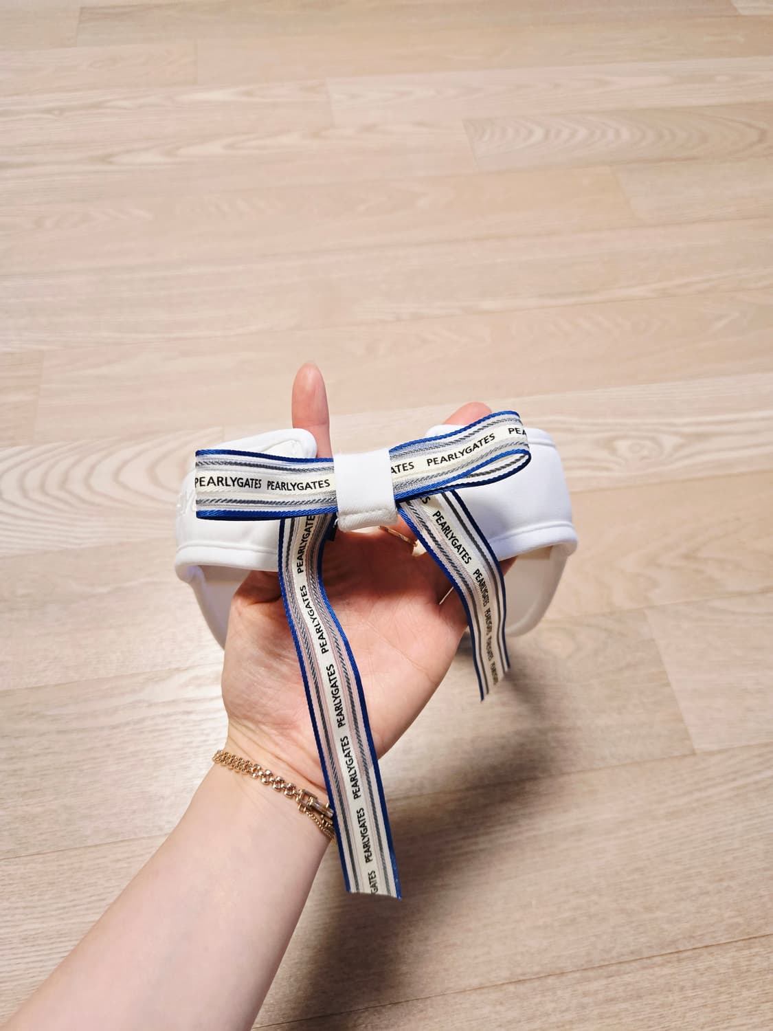 파리게이츠 여성 골프 리본 모자 썬캡 상품이미지3