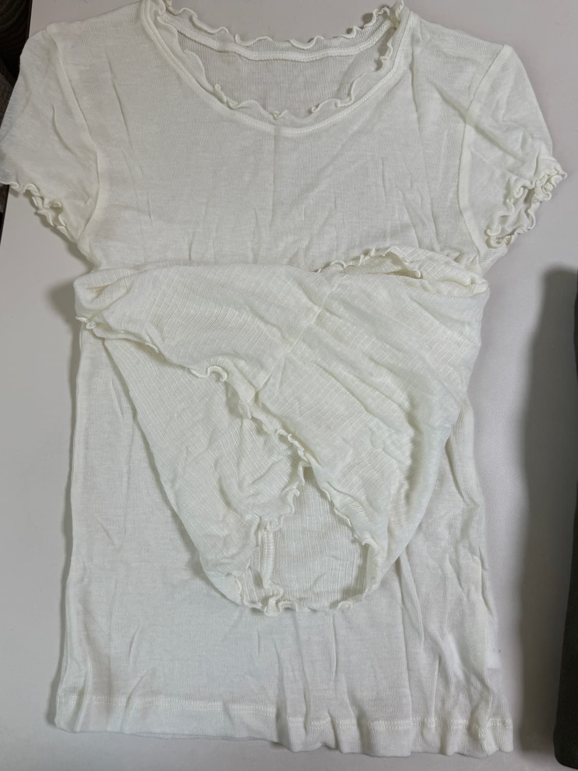 타낫 레이스 투웨이 탑 아이보리 상품이미지4