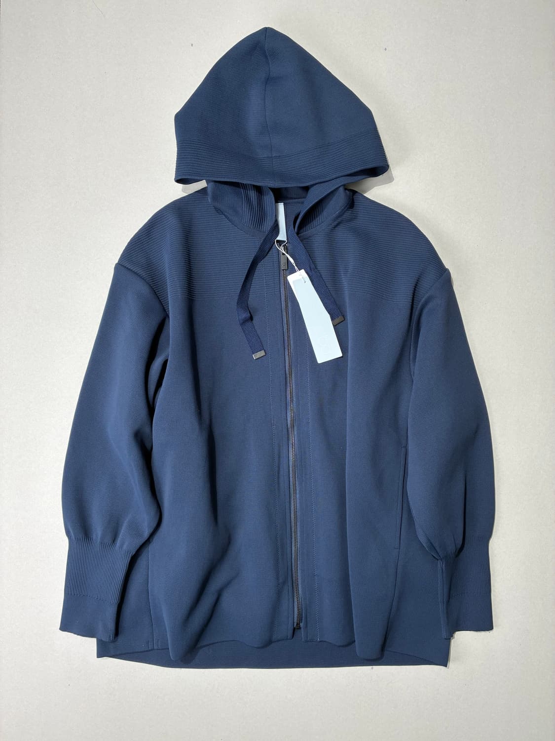 CFCL 밀란 립 후드 자켓 네이비 5사이즈 상품이미지1