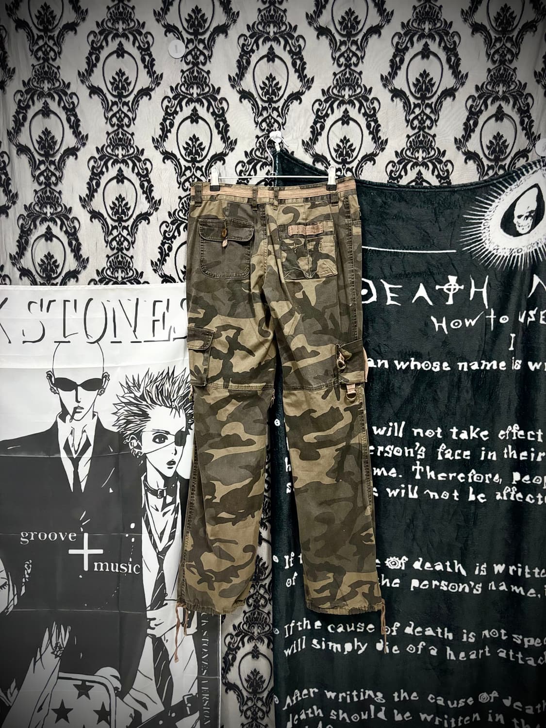 Y2k 카모 카고 팬츠 상품이미지5