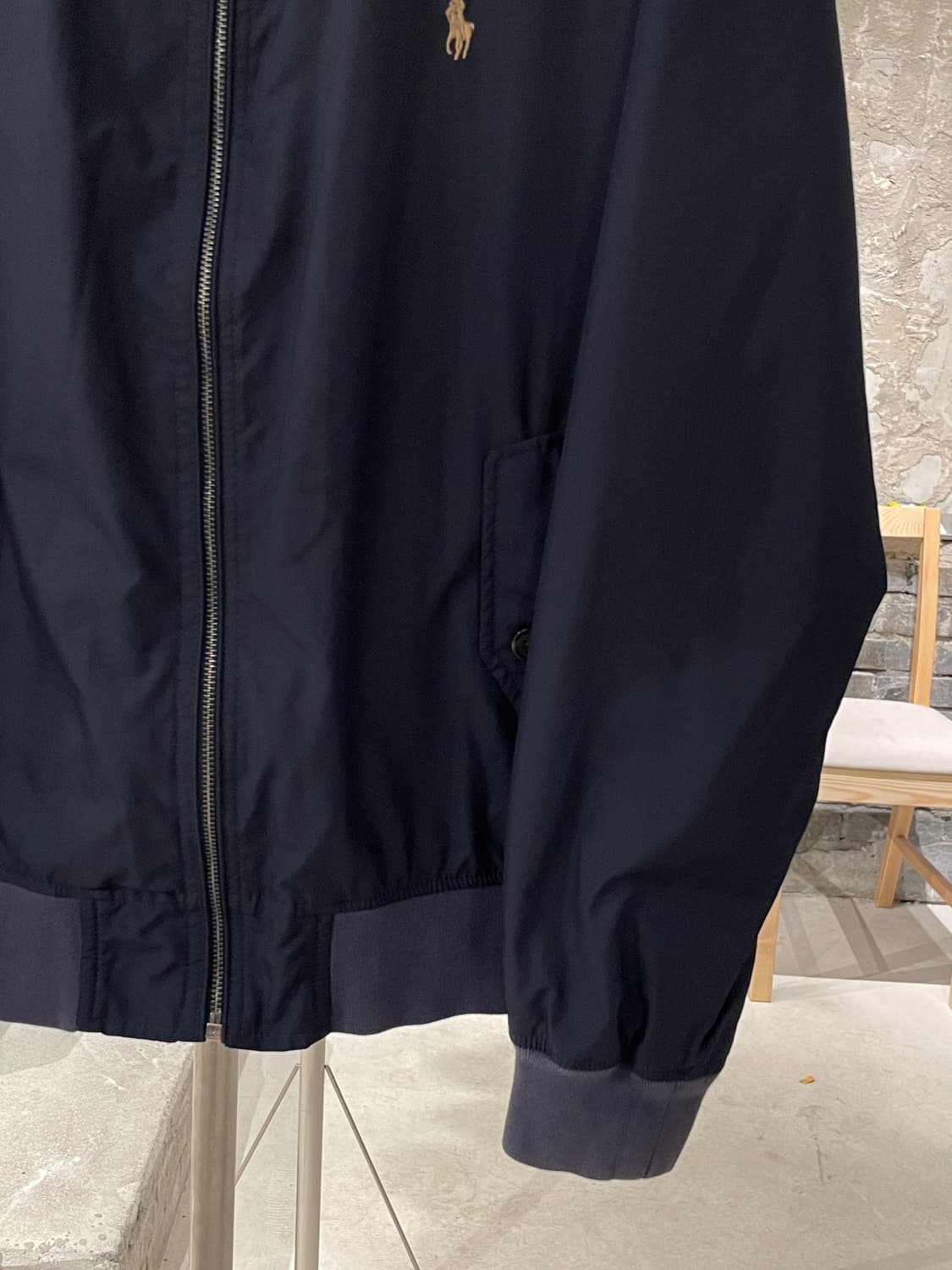 폴로 랄프로렌 다크 네이비 베이지포니 바라쿠타 자켓 상품이미지5