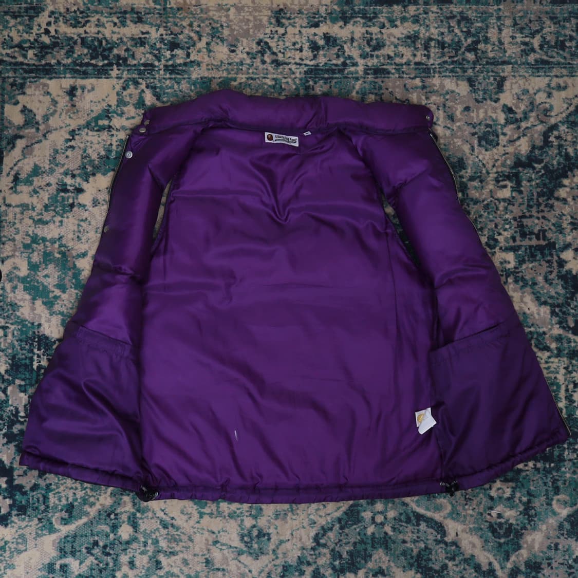 Bape 베이프 투웨이 집업 덕 다운 베스트 상품이미지6