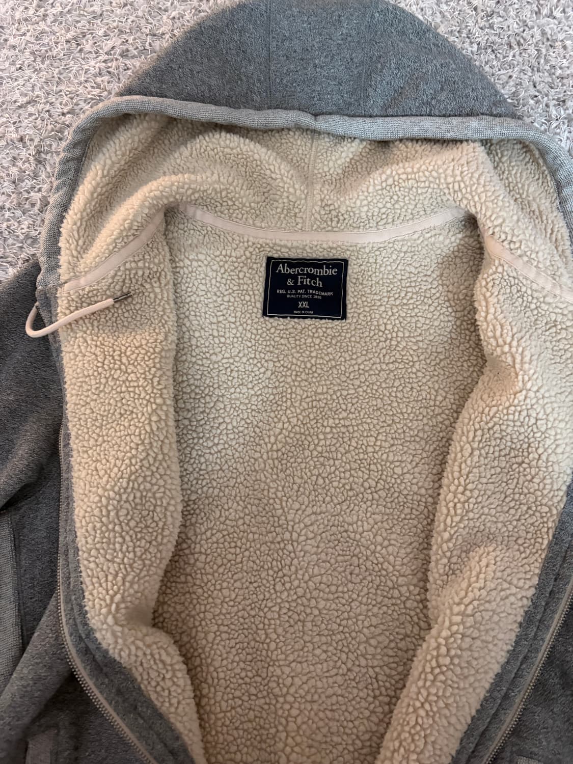 아베크롬비 후드집업 개따뜻함 105 상품이미지4