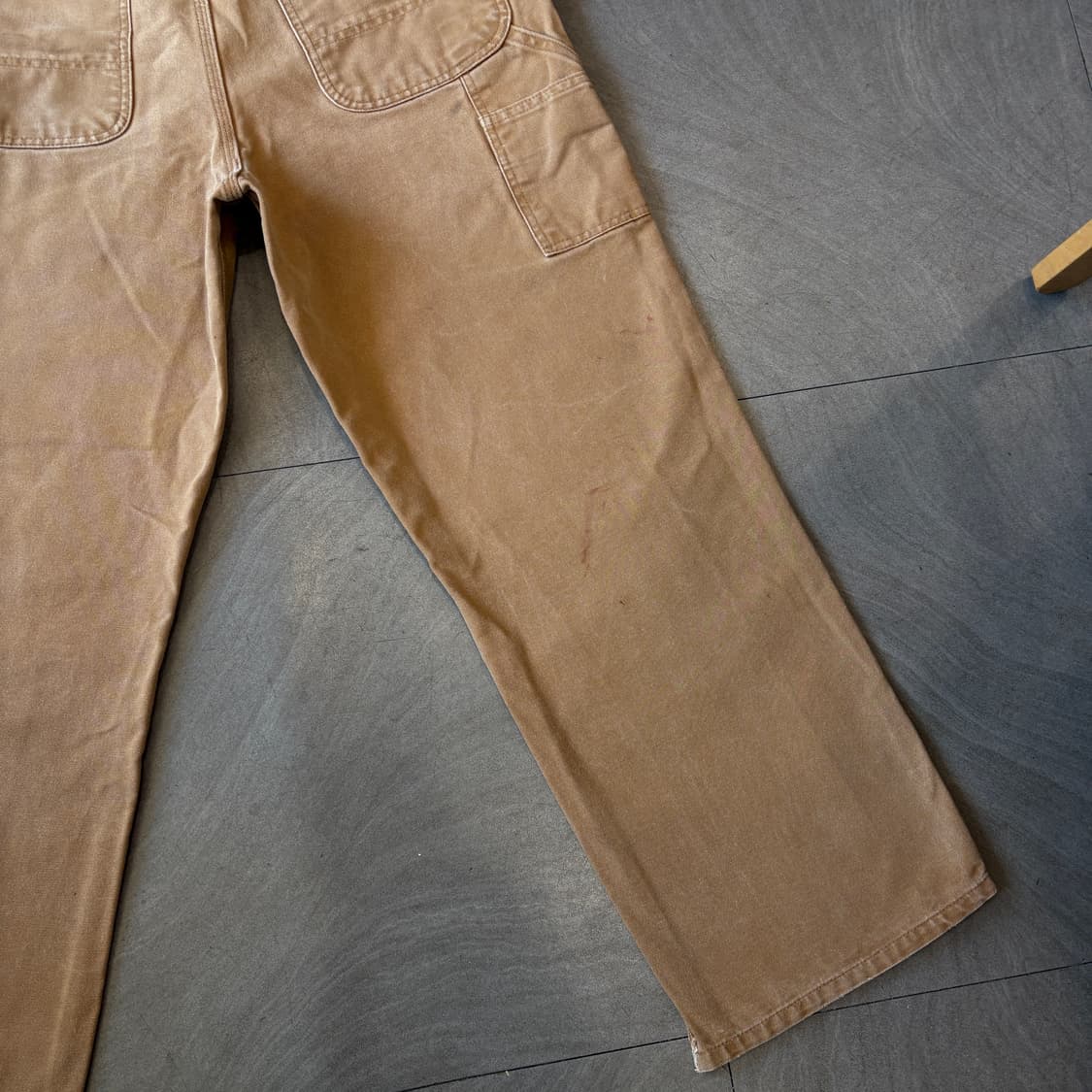 칼하트 오리지널 브라운 카펜터 팬츠  상품이미지4
