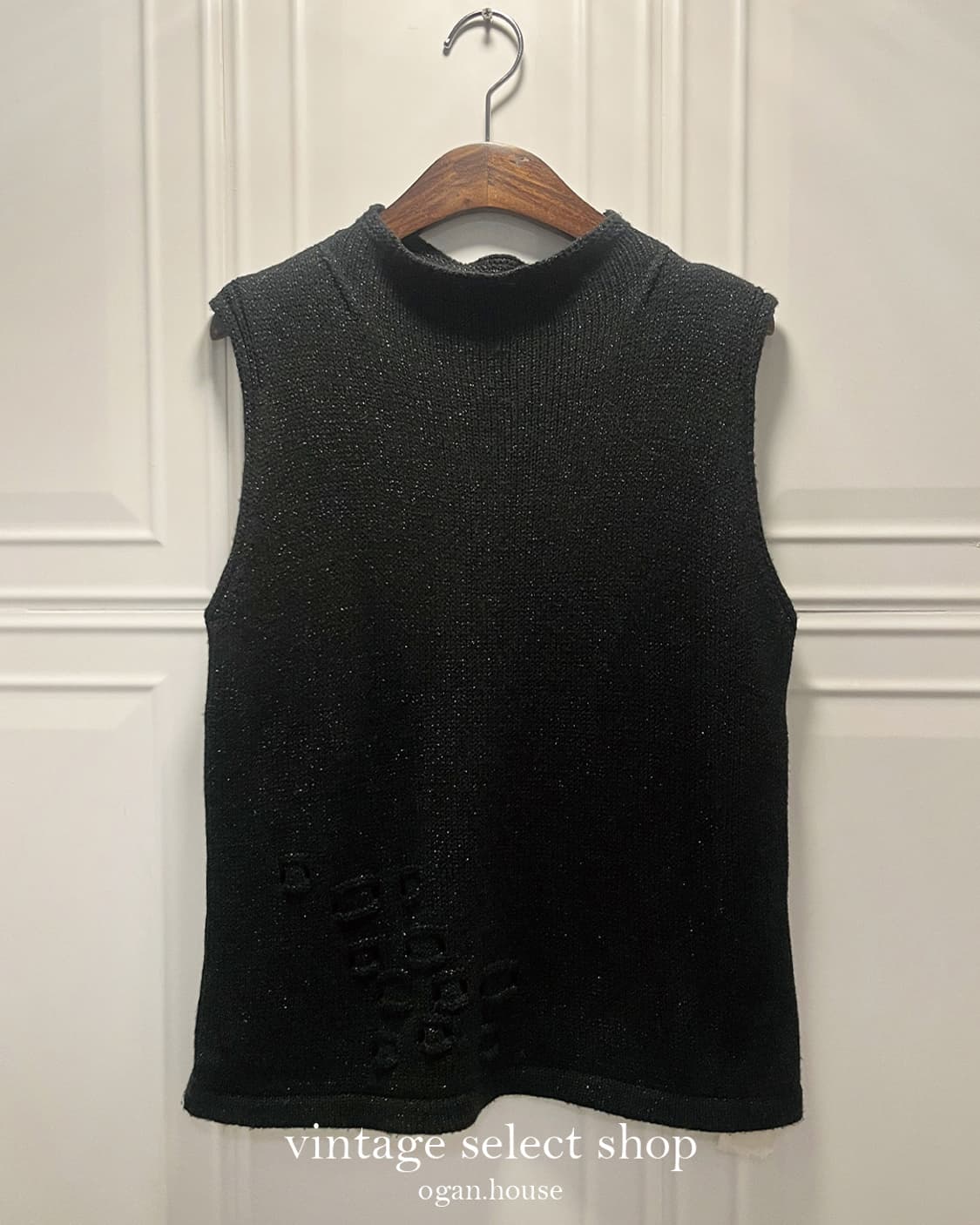 vintage knit sleeveless top 상품이미지1