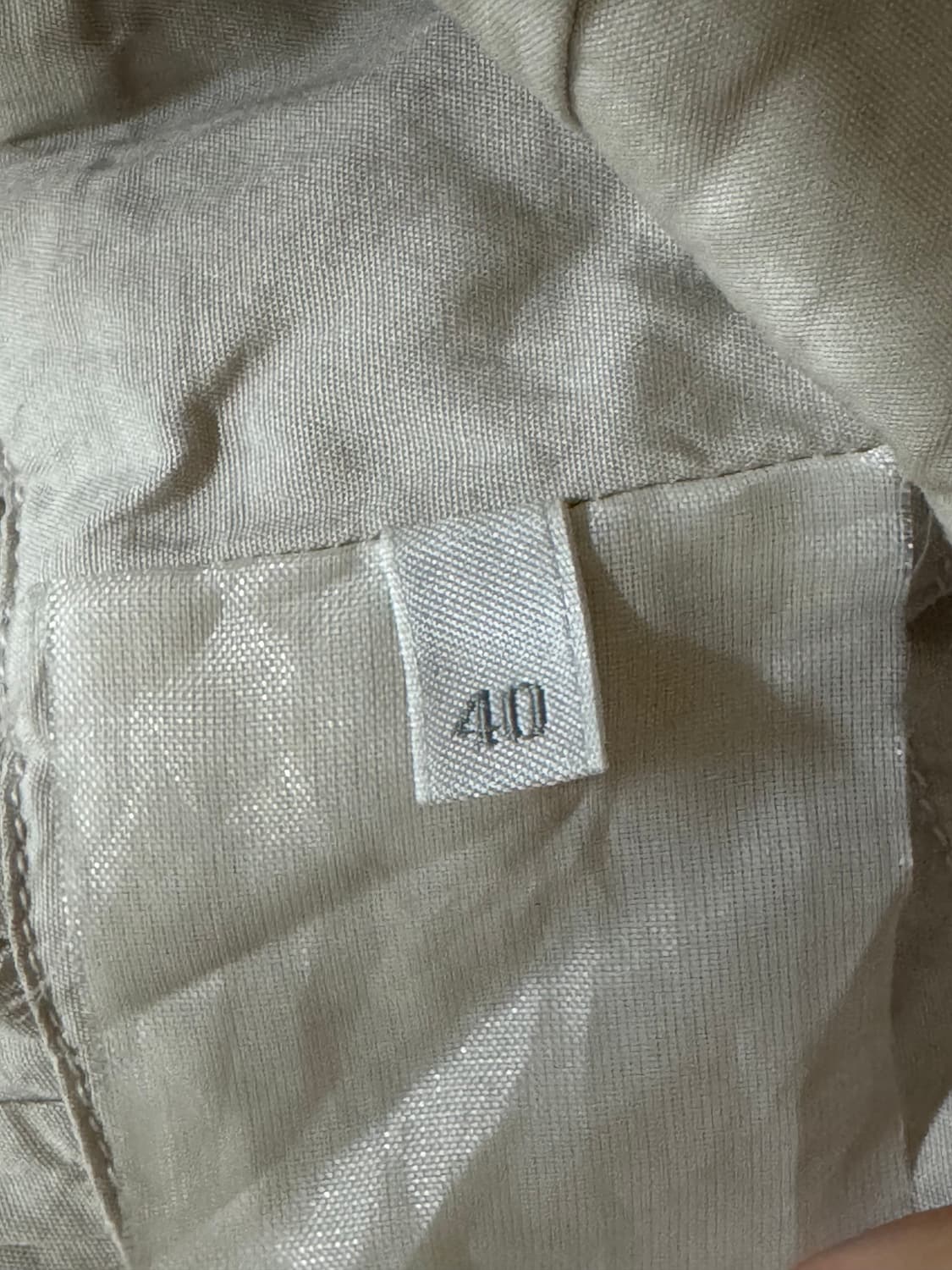 프라다 여성 자켓 아이보리 40 정품 상품이미지6