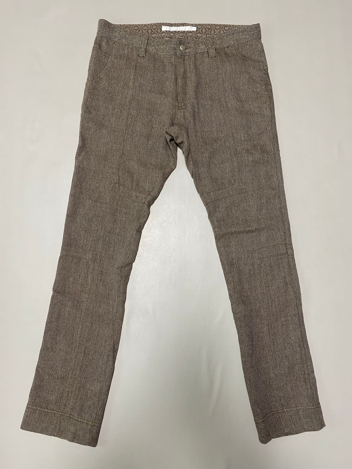 화이트마운티니어링 헤링본 팬츠 2 상품이미지2