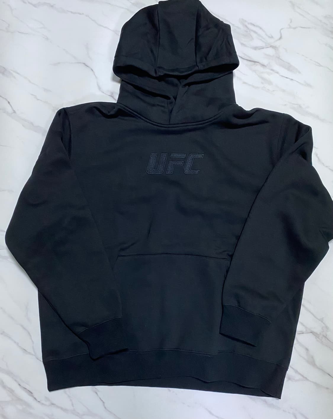 Ufc 공식 케이지 프린팅 후드티 블랙 xl 상품이미지2