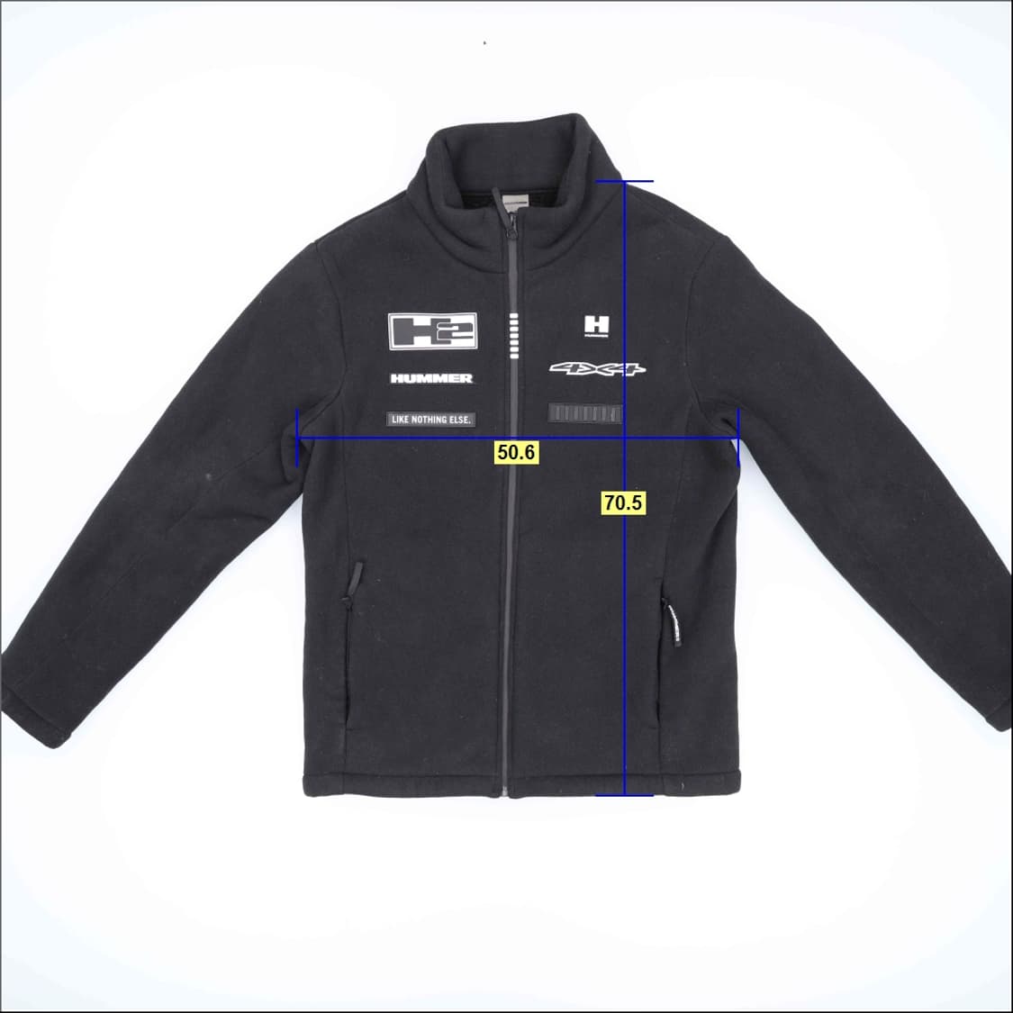 [100] 험머 블랙 플리스 후리스 0107H1 상품이미지5
