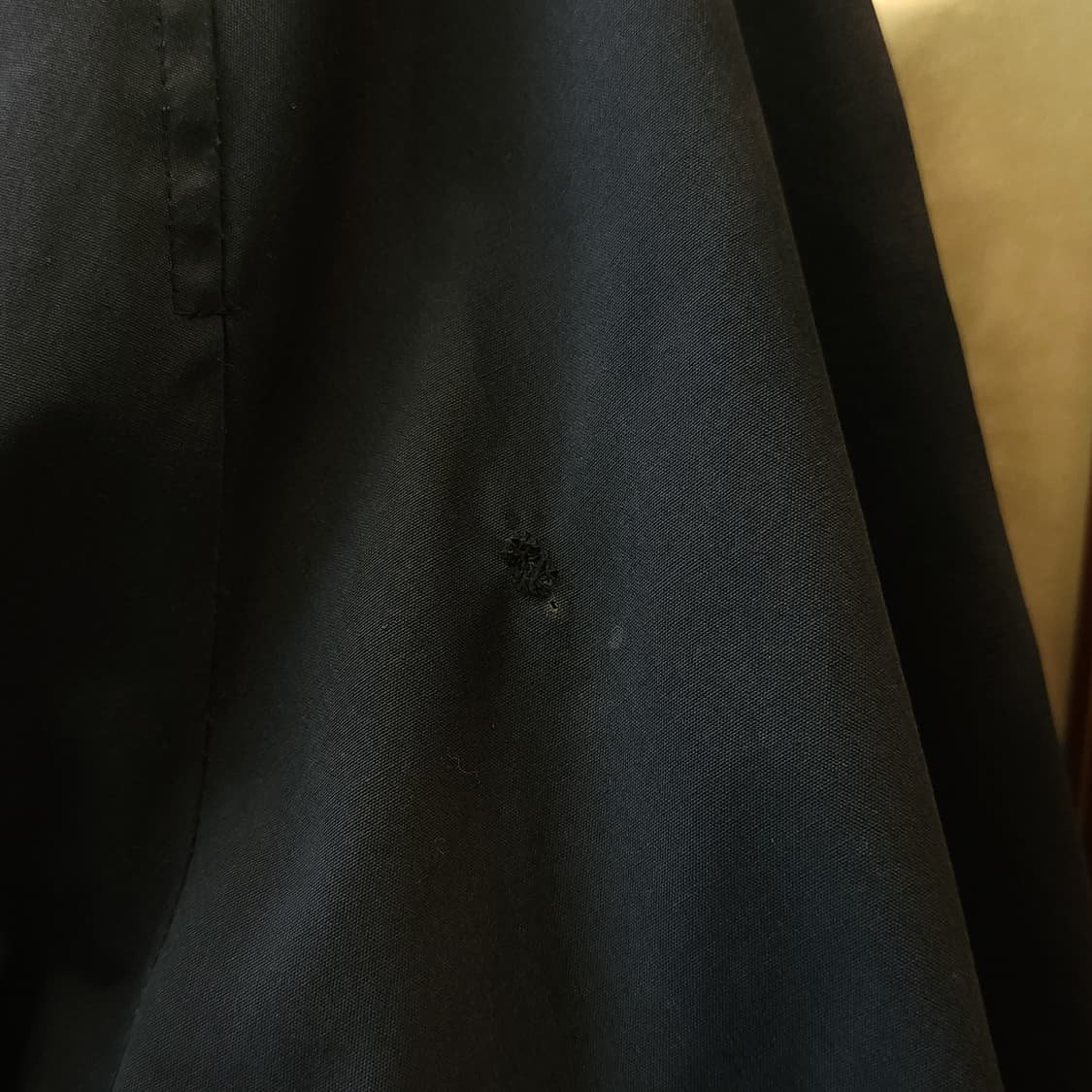 미군 트렌치 코트 미 공군 올 웨더 트렌치 코트 네이비 44 L 상품이미지5