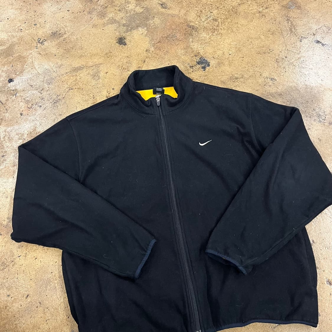 [정품/L] 나이키 블랙 기모 집업 자켓 b18 상품이미지1