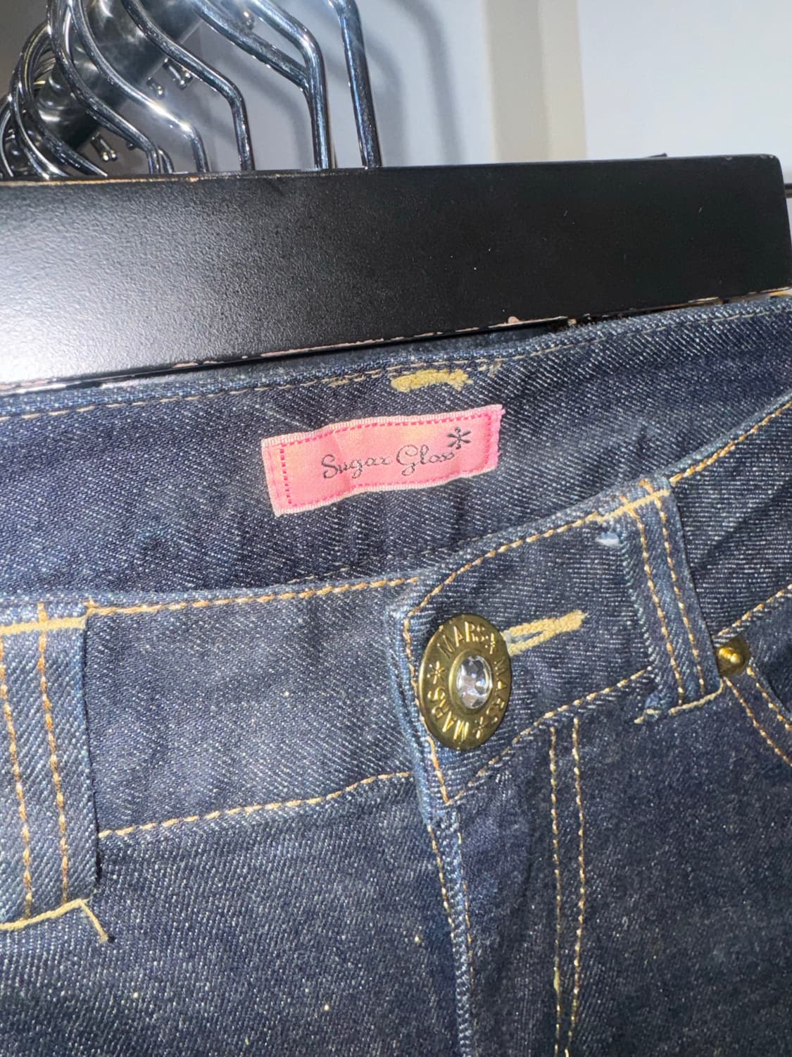 MA*RS SUGARGLOSS 가터벨트 글리터 팬츠 상품이미지6