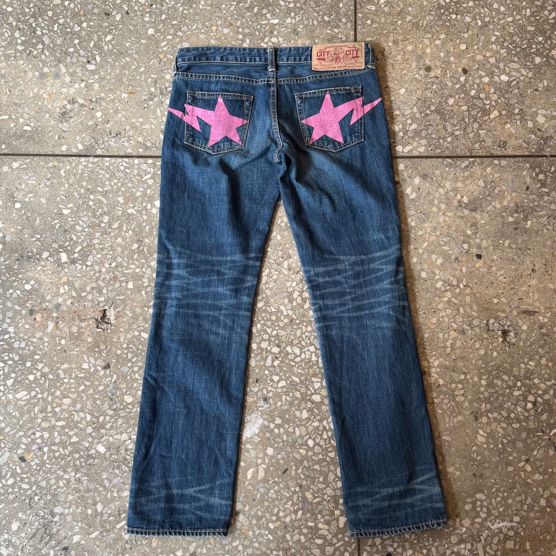 베이프 스타 데님 핑크 32 상품이미지1
