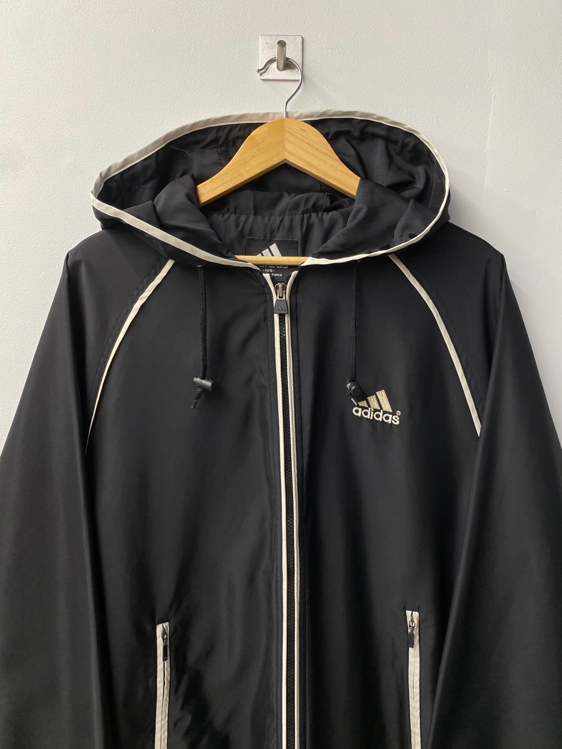[105] 00s ADIDAS 아디다스 올드스쿨 후드 윈드자켓 상품이미지3