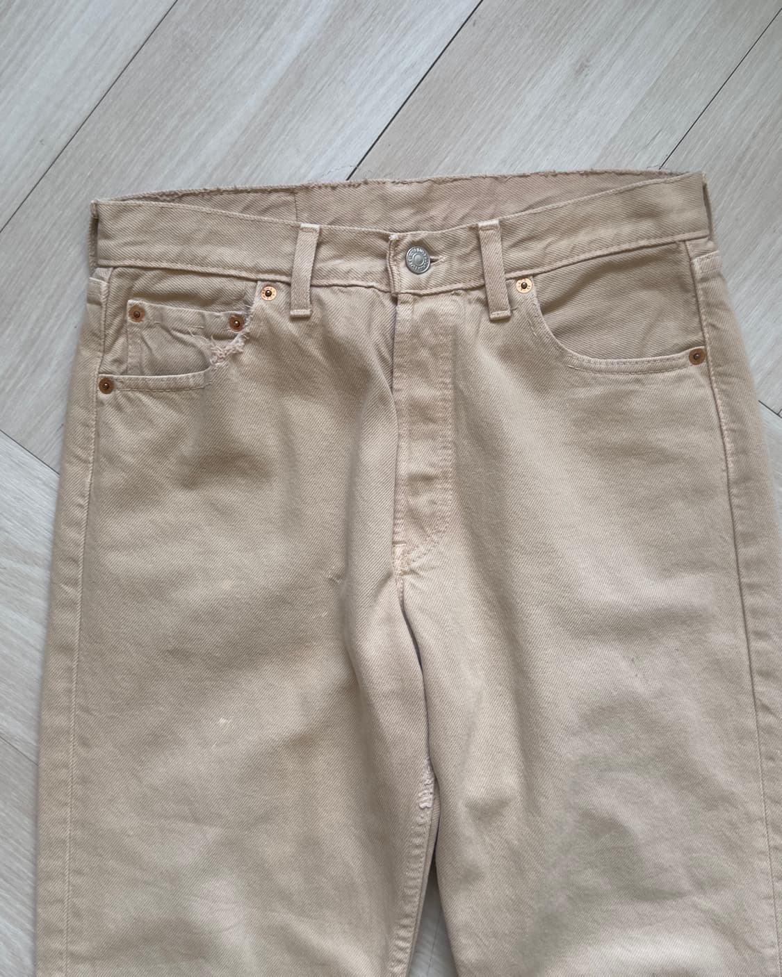 [levis 501]painting destroyed pants 상품이미지3