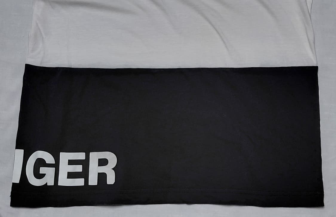 타미힐피거 빅 로고 배색 반팔 티셔츠 (L사이즈/상태 우수) 상품이미지8