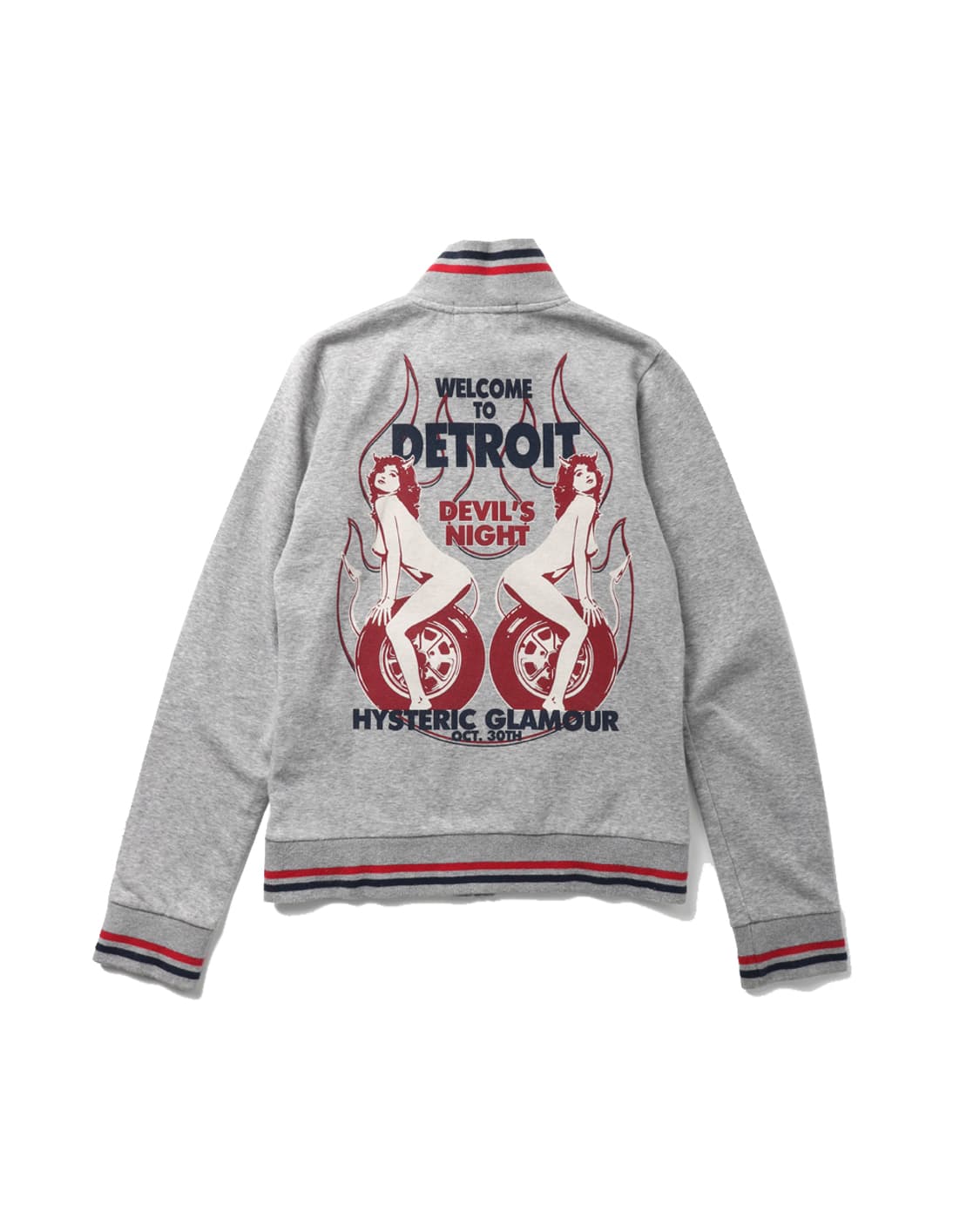 HYSTERIC GLAMOUR DEVIL'S NIGHT Track Top 상품이미지1