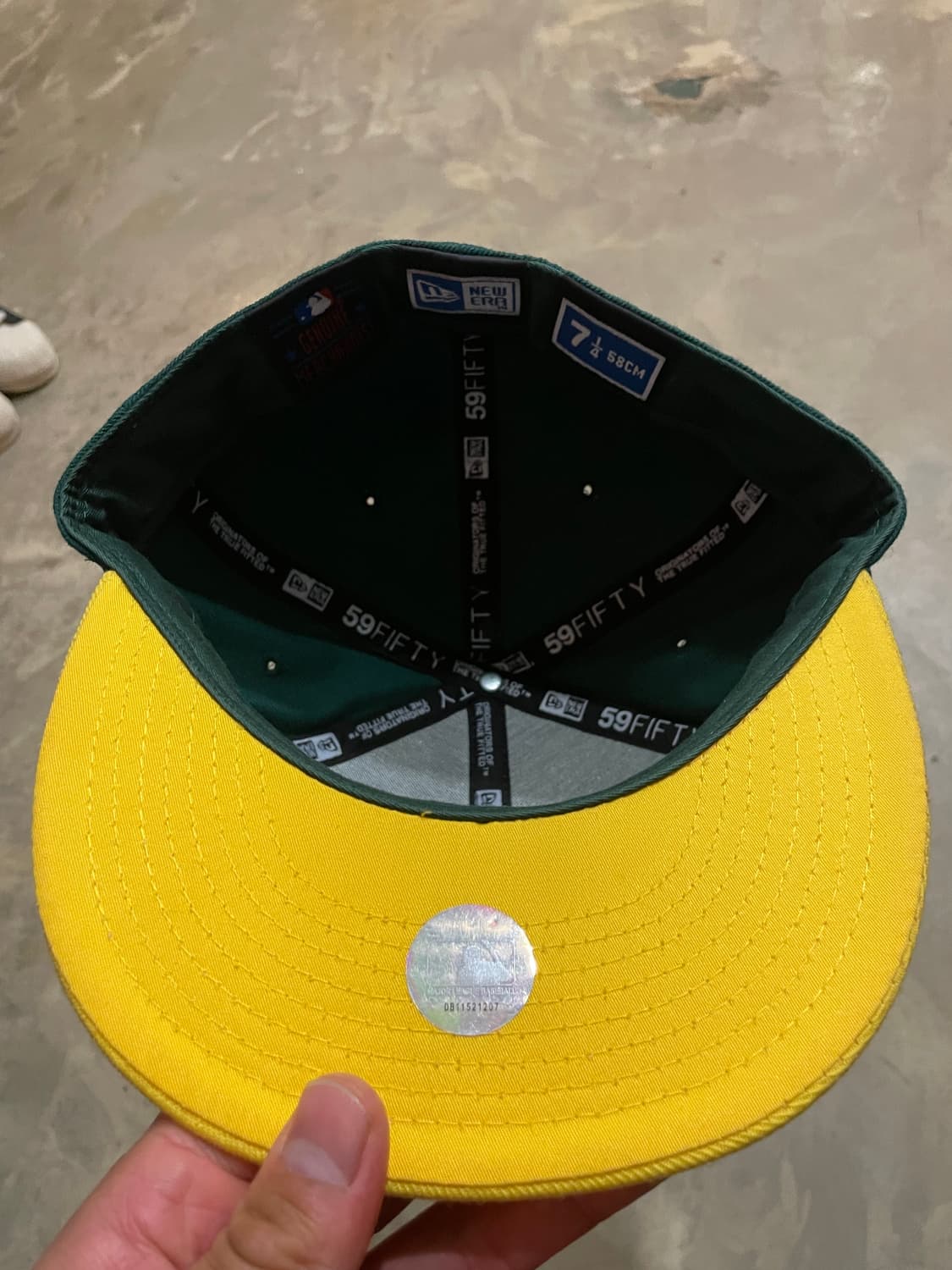 뉴에라 오클랜드 애슬레틱스 7 1/4 (58cm) 상품이미지7