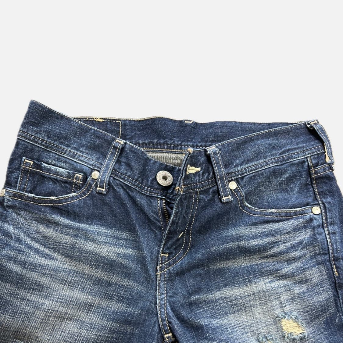 Levi’s 로우라이즈 데미지 세미 부츠컷 데님 상품이미지2
