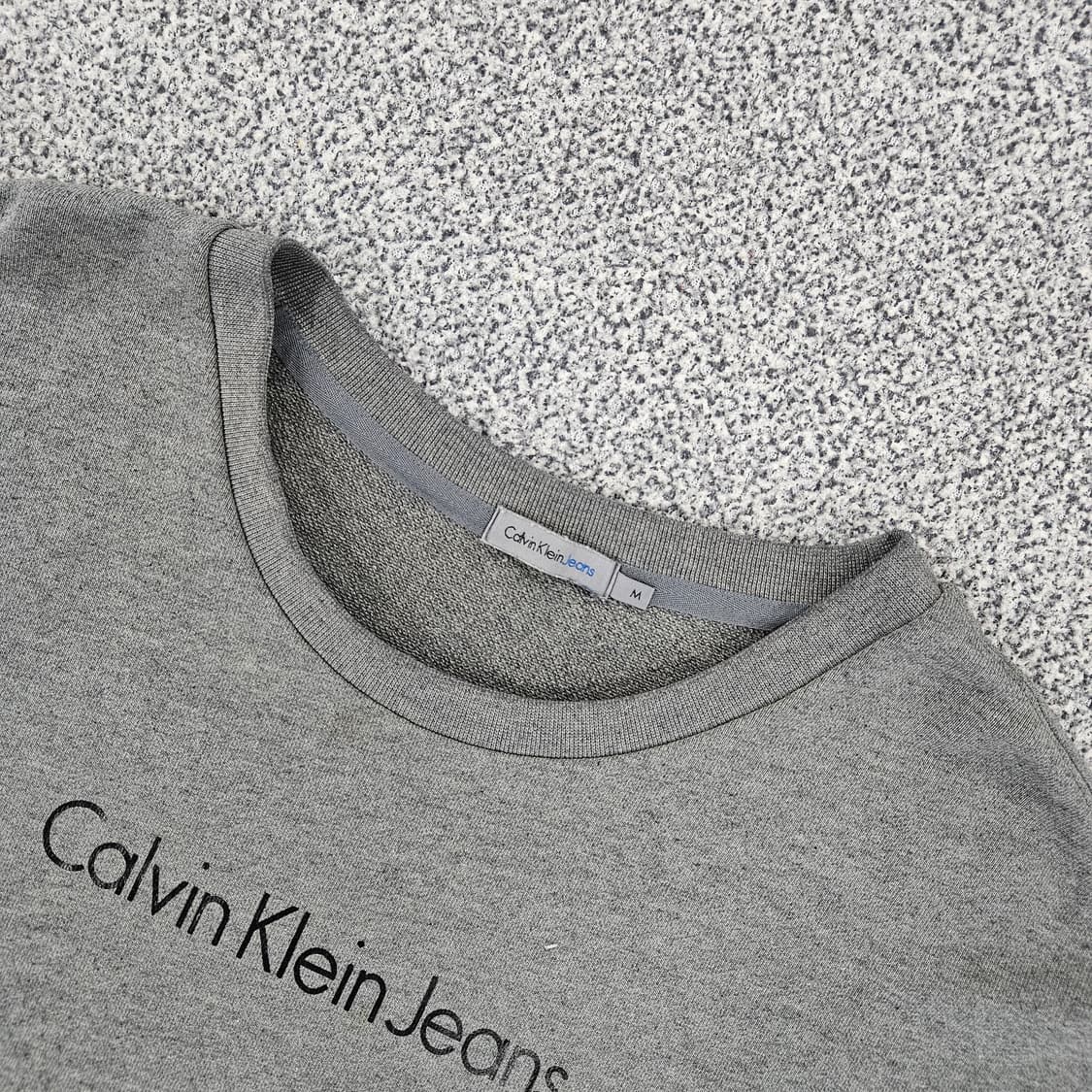 [M] 캘빈클라인 진스 로고 맨투맨 티셔츠 1103JM2 상품이미지2