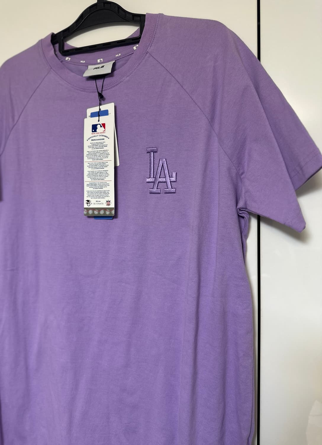 MLB LA 다저스 퍼플 반팔 원피스 상품이미지3