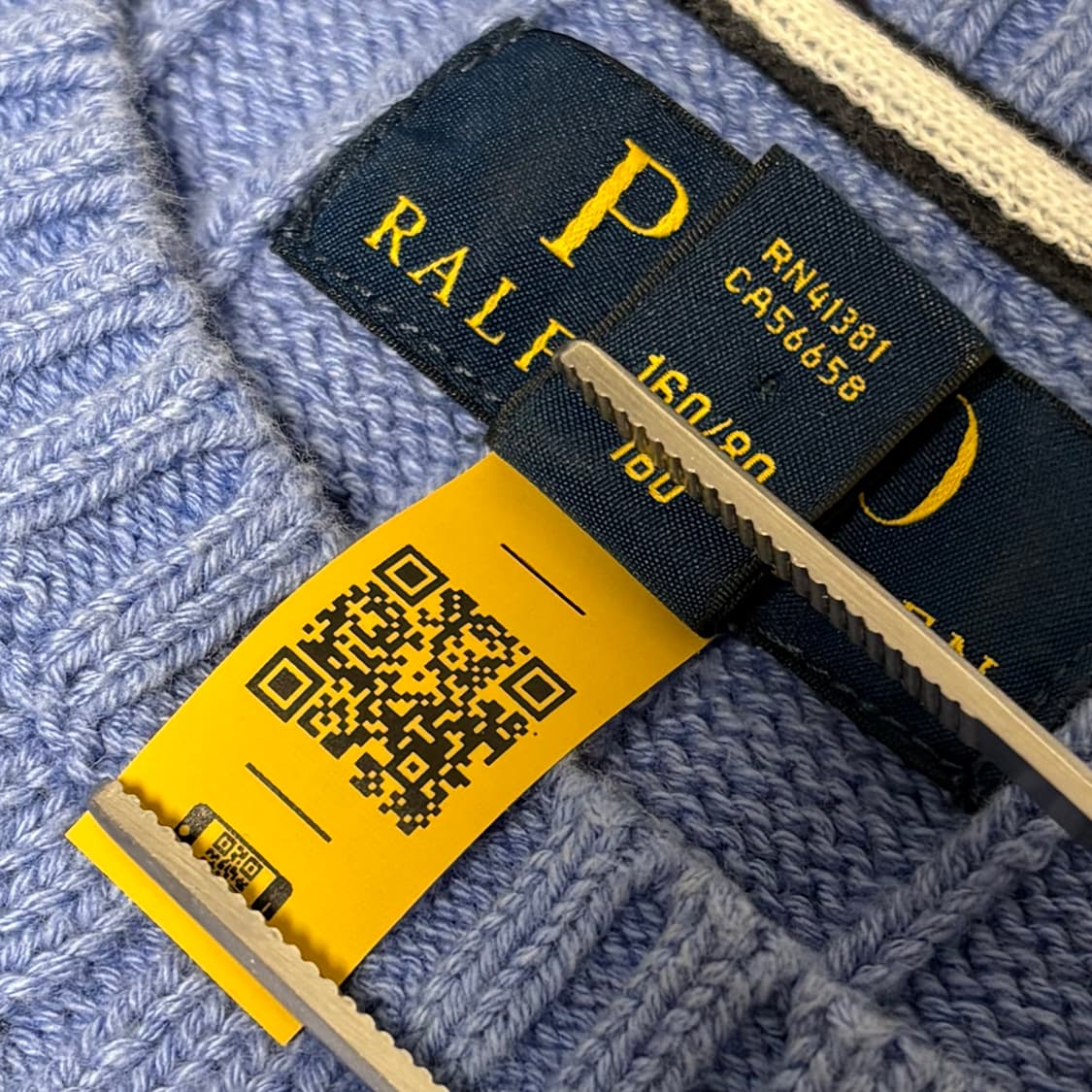 Polo Ralph Lauren 코튼 케이블 스웨터 L 상품이미지3