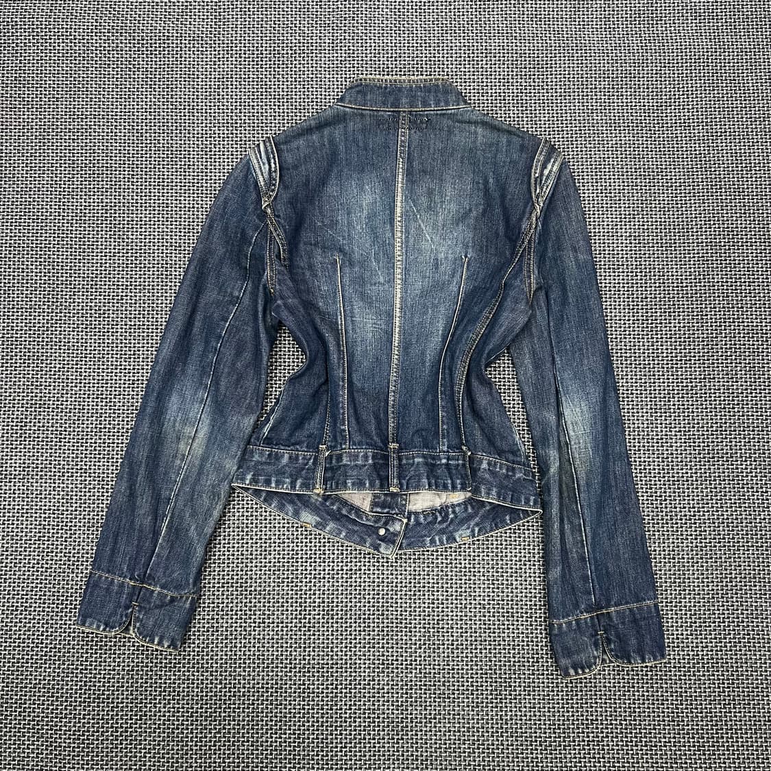 빈티지 워싱 데님자켓 상품이미지3