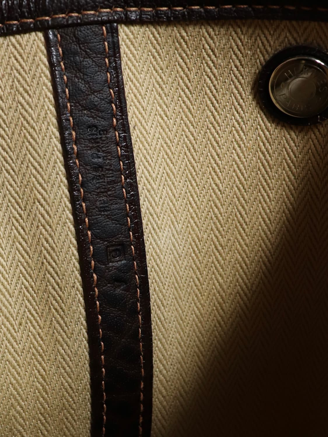 HERMÈS Garden Party PM Amazone Leather 상품이미지8