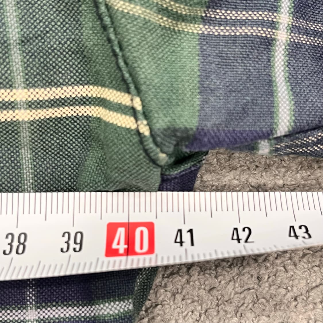 95 폴로 랄프로렌 체크 남방 그린 상품이미지5