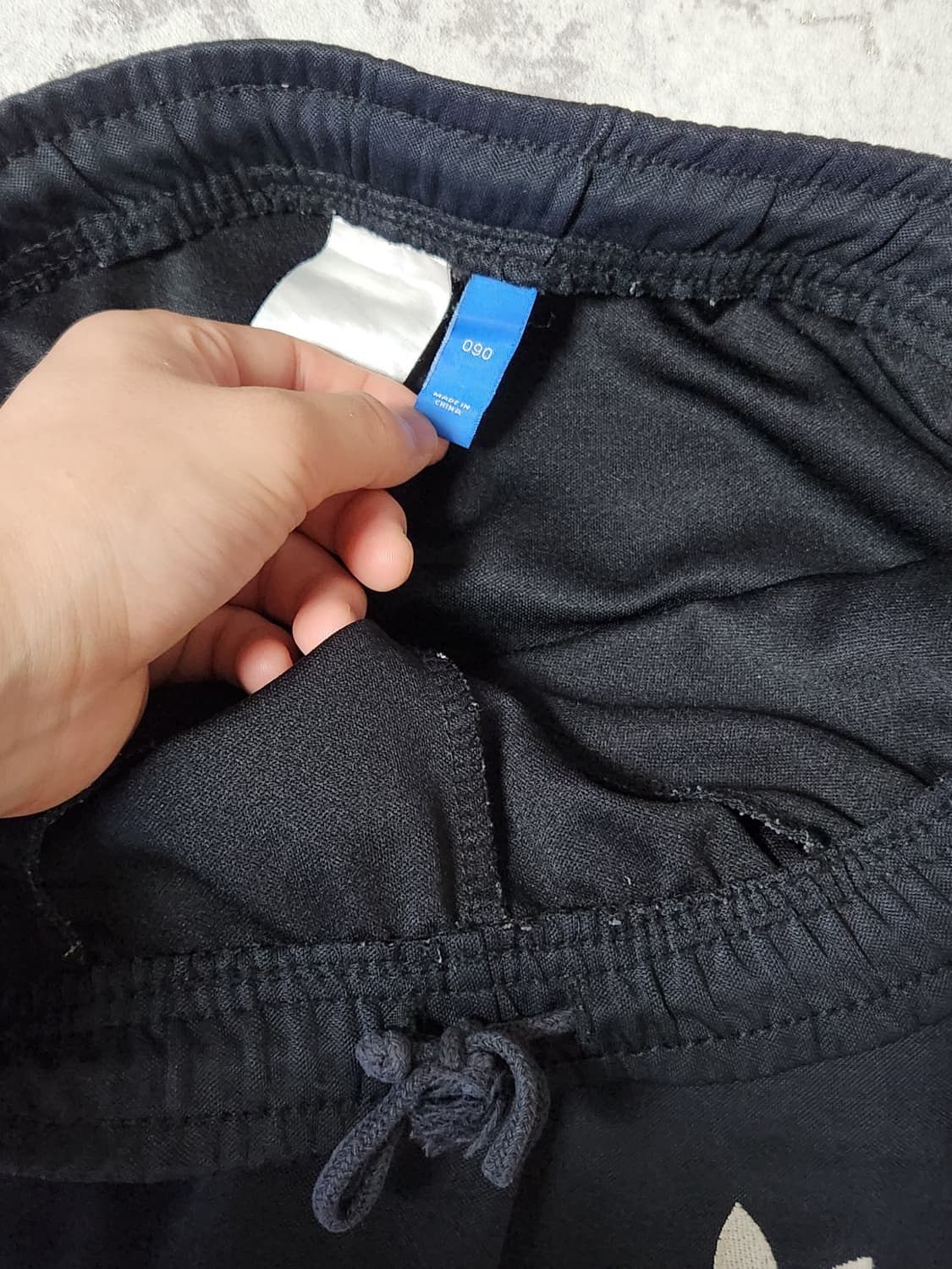 아디다스 삼선 파이어버드 트레이닝 져지 블랙 바지 상품이미지5