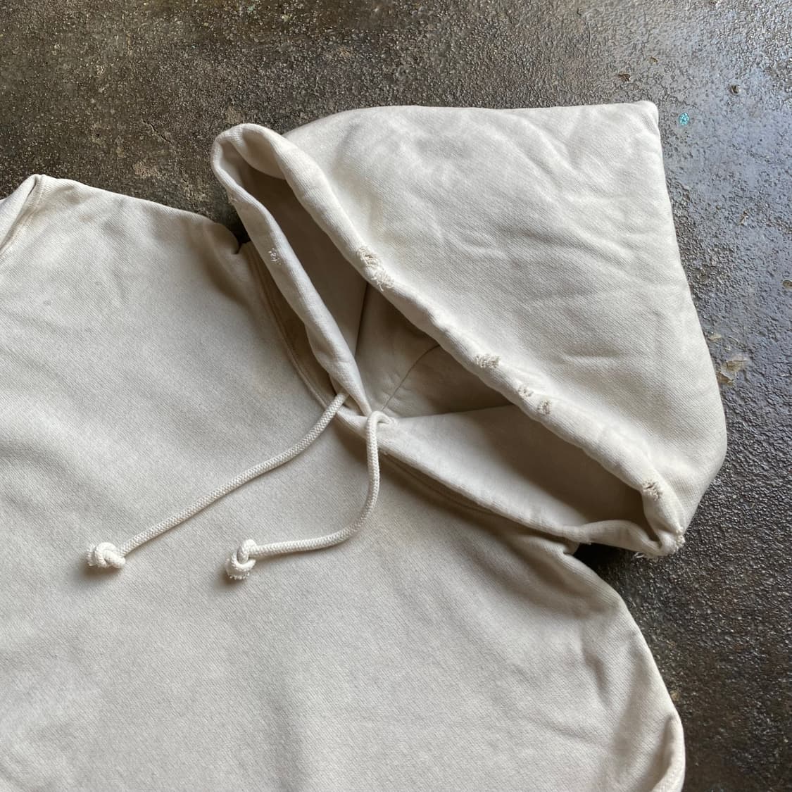 (2XL) 바우와우 에이징 데미지 후드티 상품이미지5