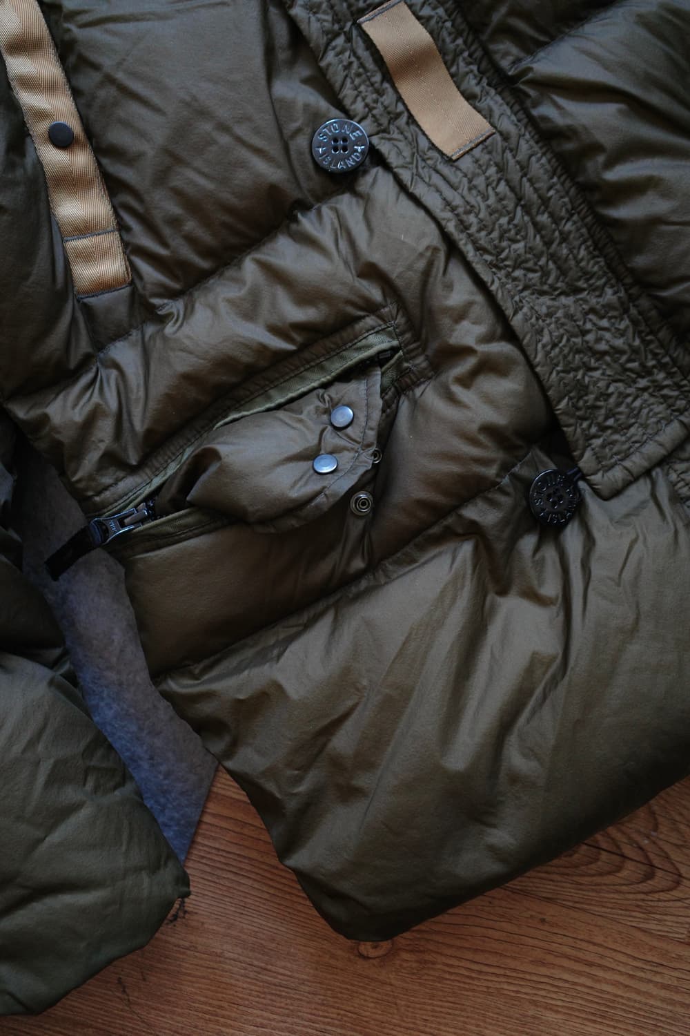 08aw 스톤아일랜드 nylon tela opaque 다운 자켓 상품이미지4