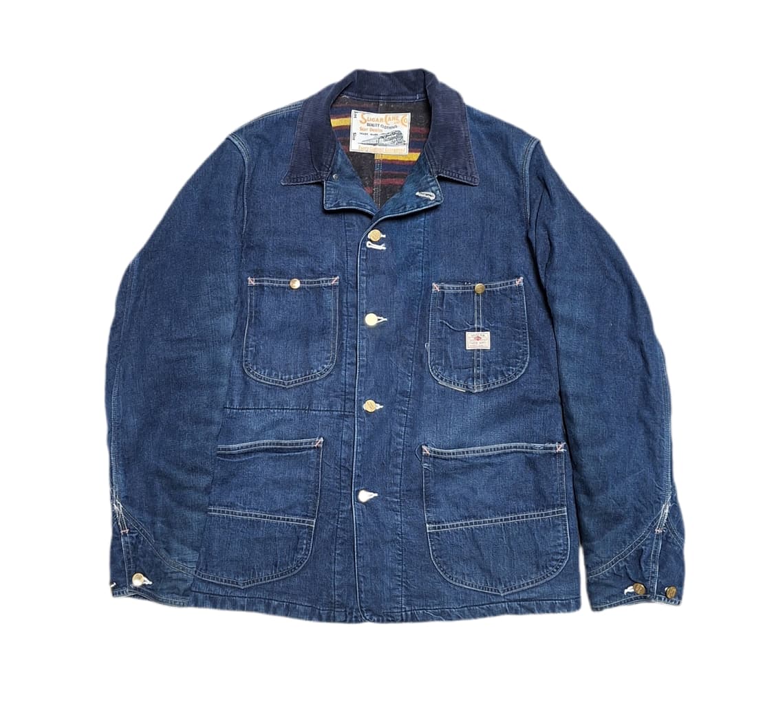 슈가케인 데님쵸어 코트,자켓 lee 81lj 복각 상품이미지1
