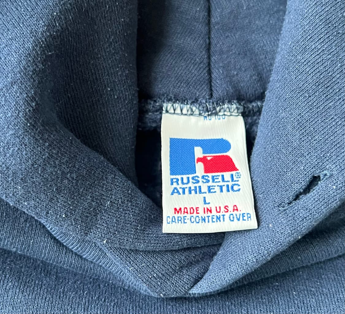 USA 90s 러셀후드 네이비 L 상품이미지3