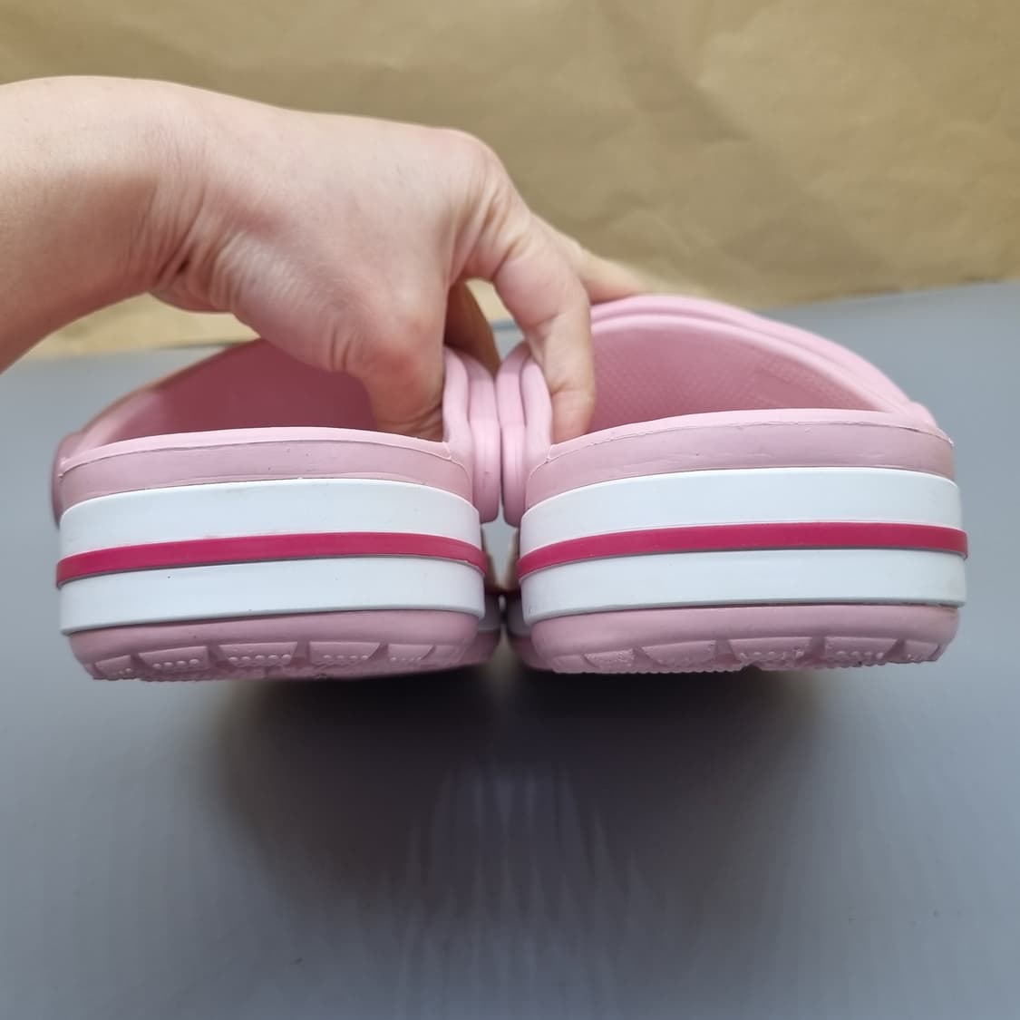 크록스 바야밴드 클로그 핑크w8 250 상품이미지4