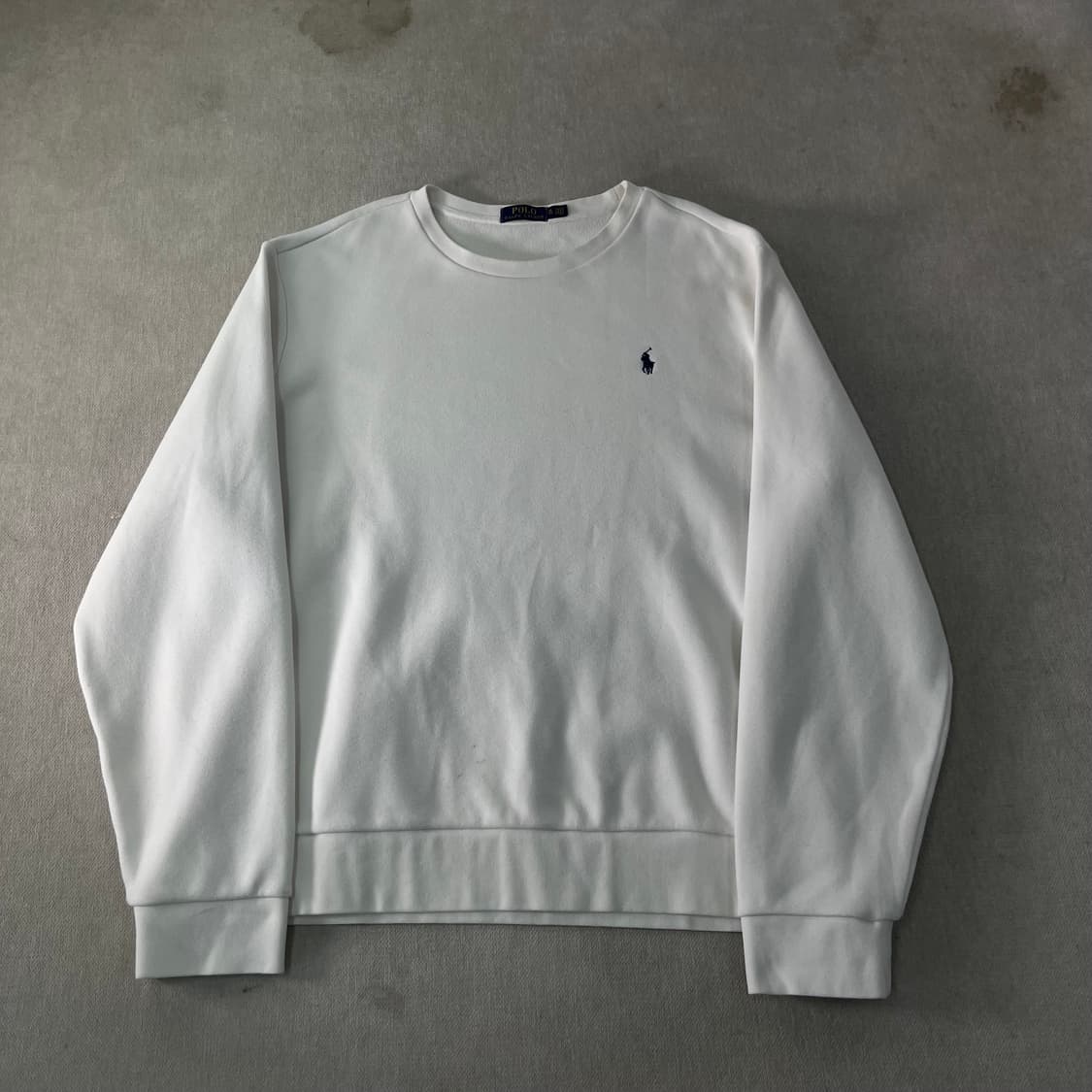 105 폴로랄프로렌 스몰포니 화이트 맨투맨  상품이미지1