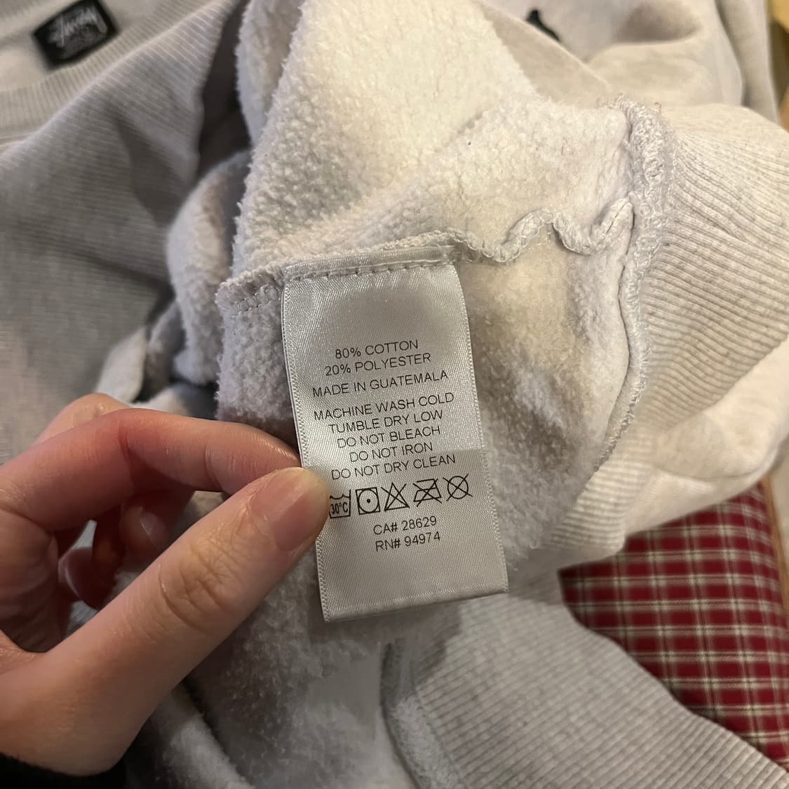 스투시 월드투어 맨투맨 상품이미지8