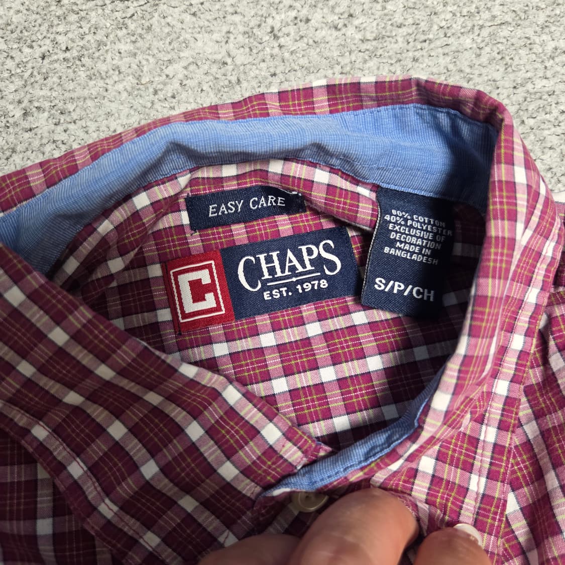 Polo Chaps Line 체크 셔츠 L(100) 상품이미지5