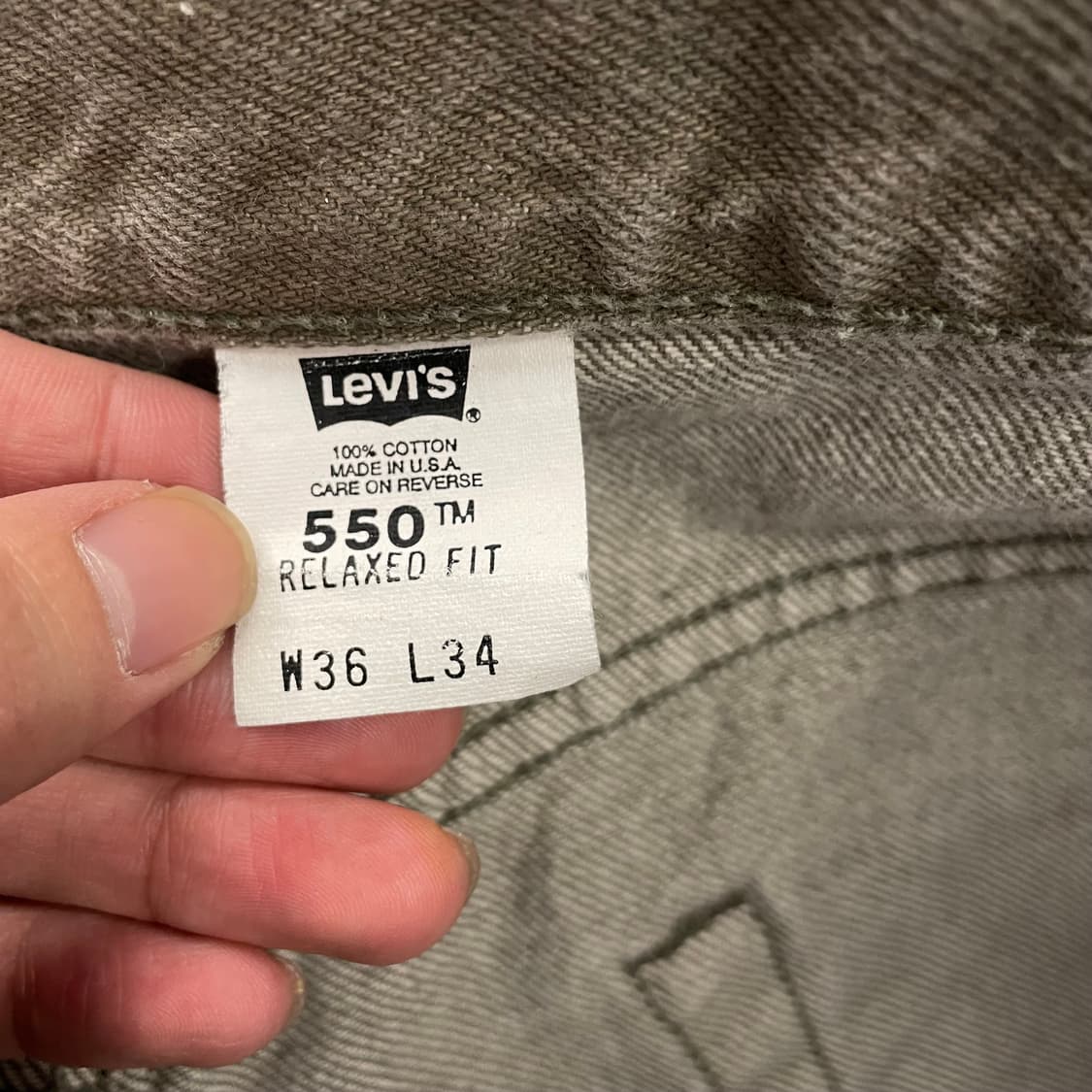 90’s USA 리바이스 550 상품이미지7