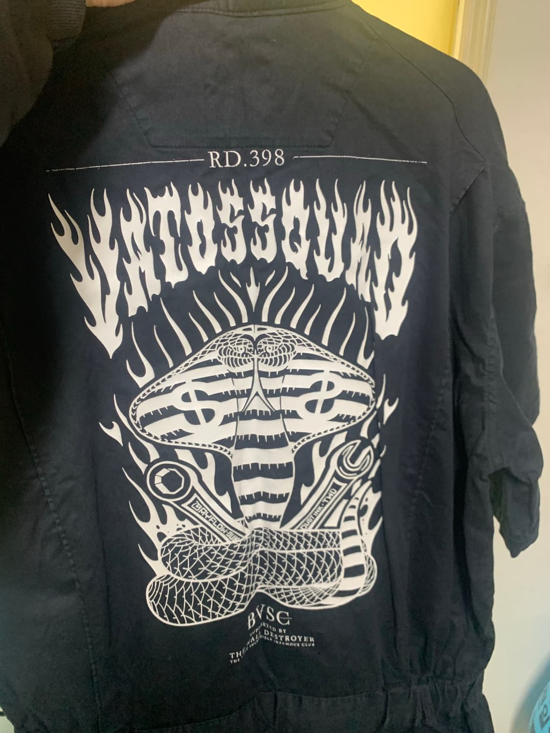 스티그마 점프슈트 사이즈 XL 판매 자수 프린팅 입니다 상품이미지9