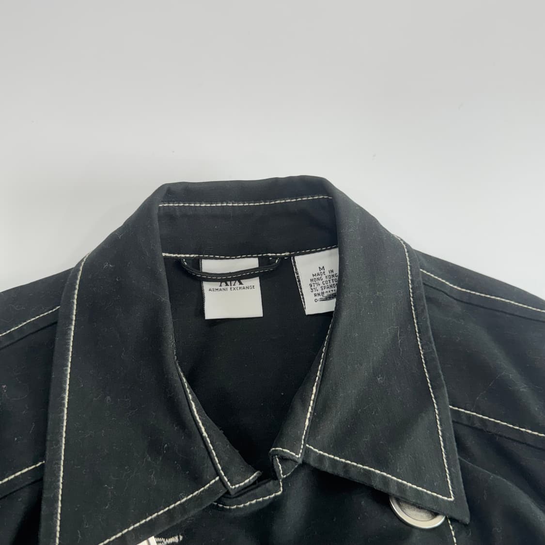 Armani Exchange 아르마니 익스체인지 블랙 자켓 상품이미지5