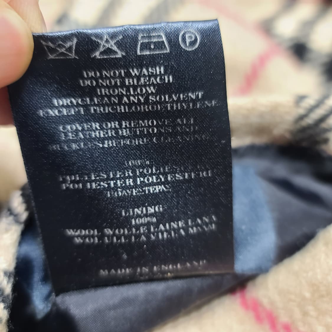 버버리 노바체크 리버시블 벨티드 자켓[S~M] 상품이미지8