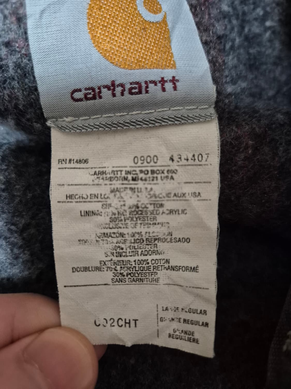 칼하트 C02 CHT 초어코트 상품이미지7