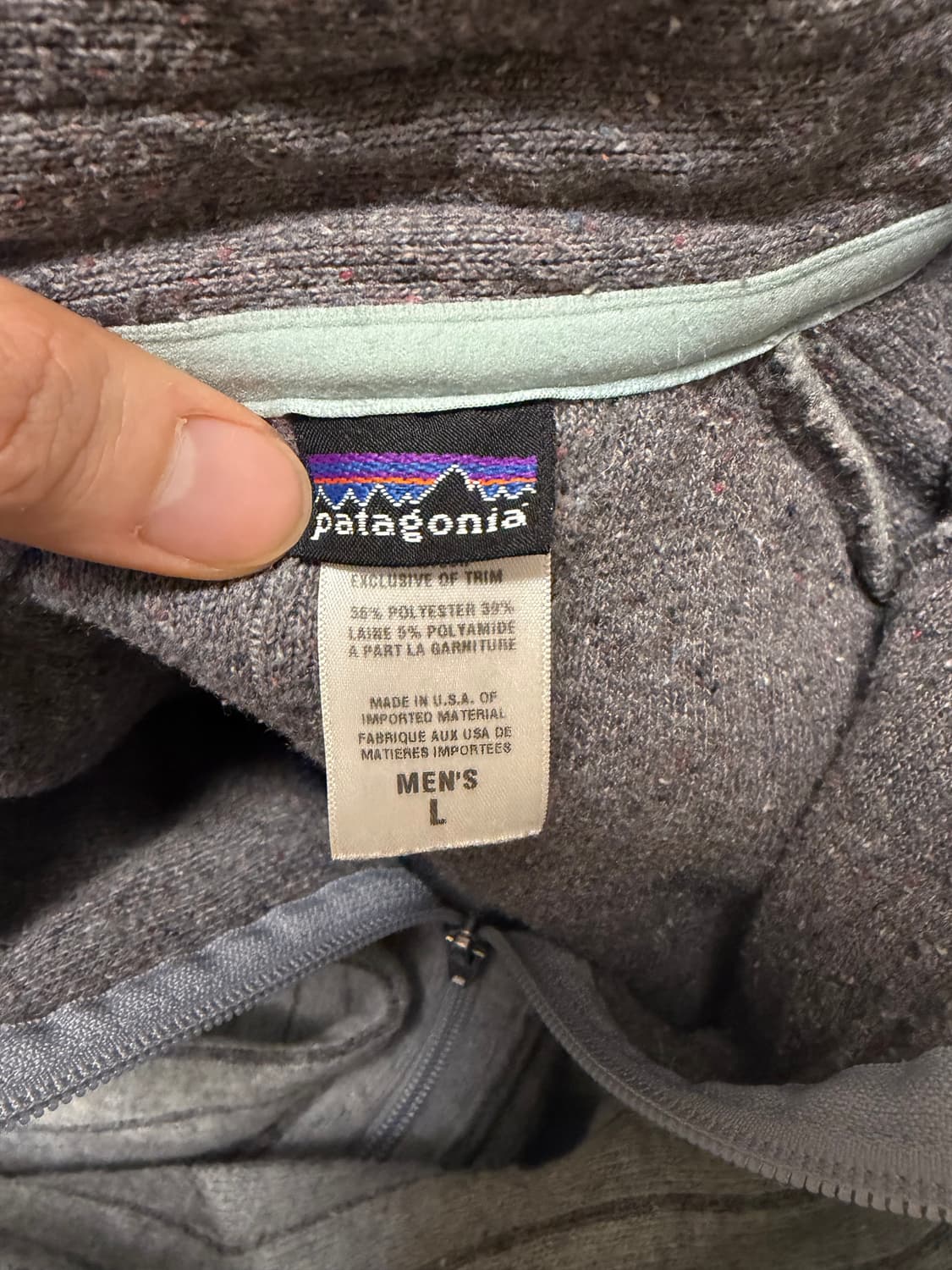 파타고니아 스트라이프 집업 상품이미지7