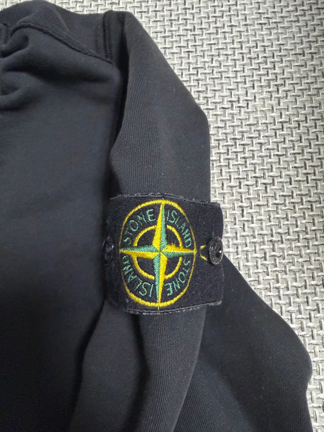 스톤아일랜드 후드집업 블랙 L 상품이미지3